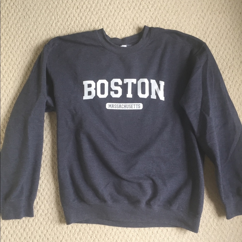 Boston crewneck sweatshirt